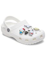 Jibbitz-Hello-Kitty-And-Friends-Pack-De-5-Blanco-Crocs