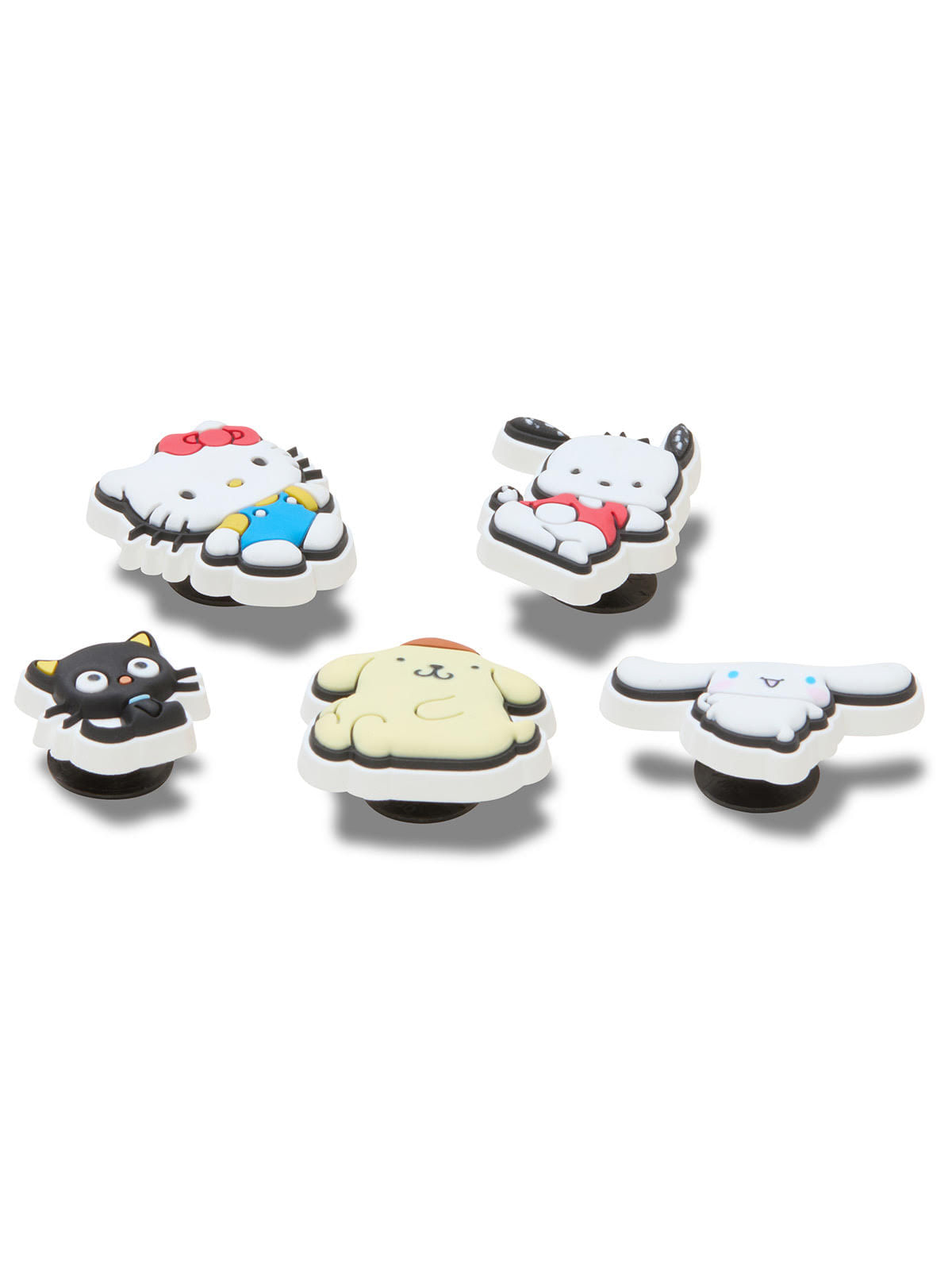 Jibbitz Hello Kitty And Friends Pack De 5 Blanco Crocs