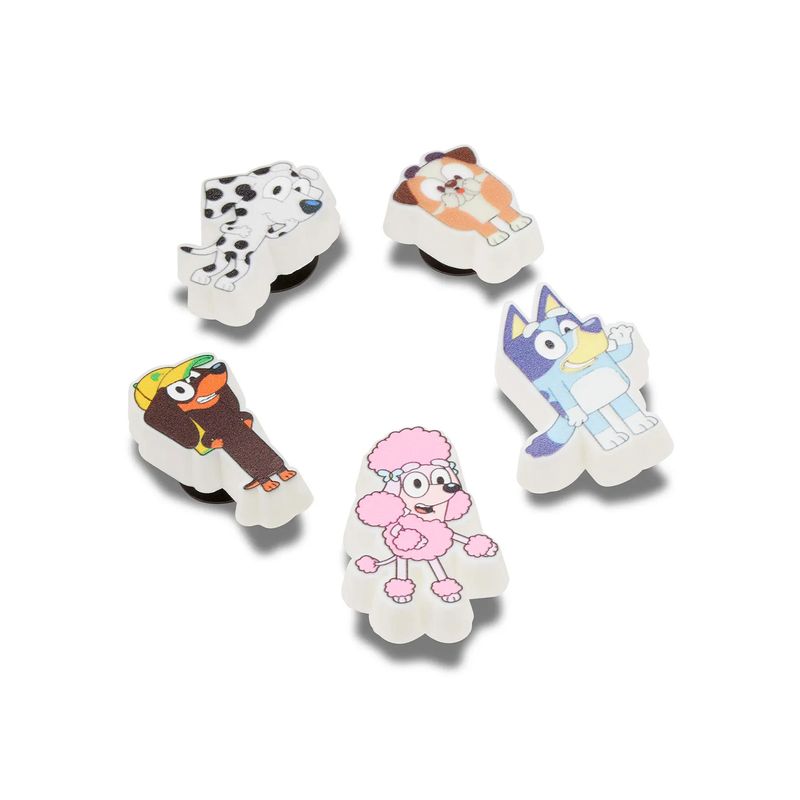 Jibbitz Bluey Multicolor Pack de 5 Crocs