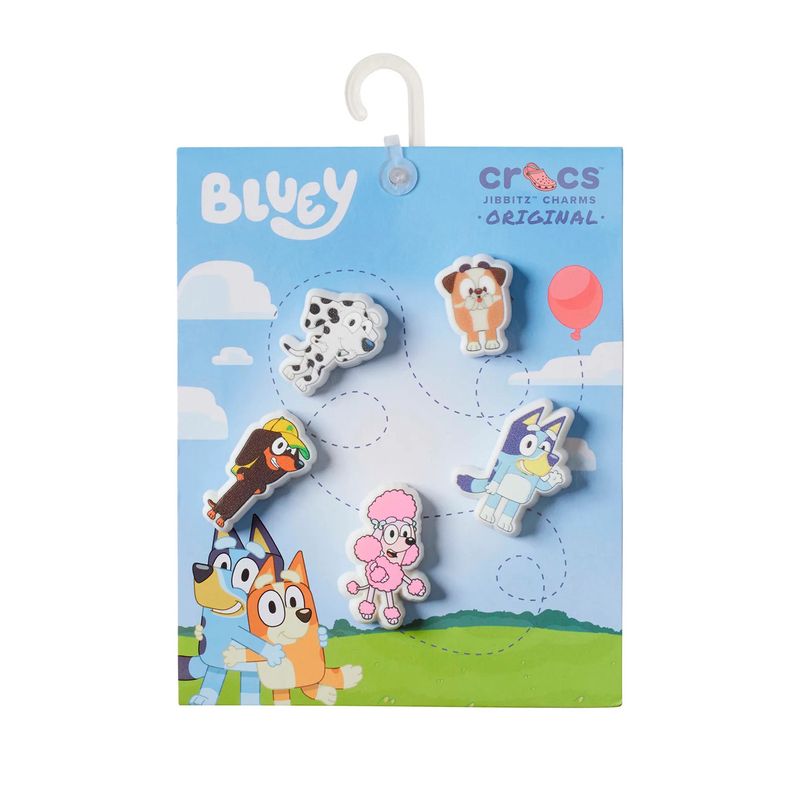 Jibbitz Bluey Multicolor Pack de 5 Crocs