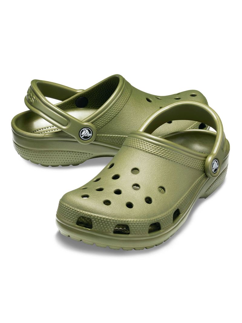 Zueco-Unisex-Classic-Clog-Verde-Musgo-Crocs