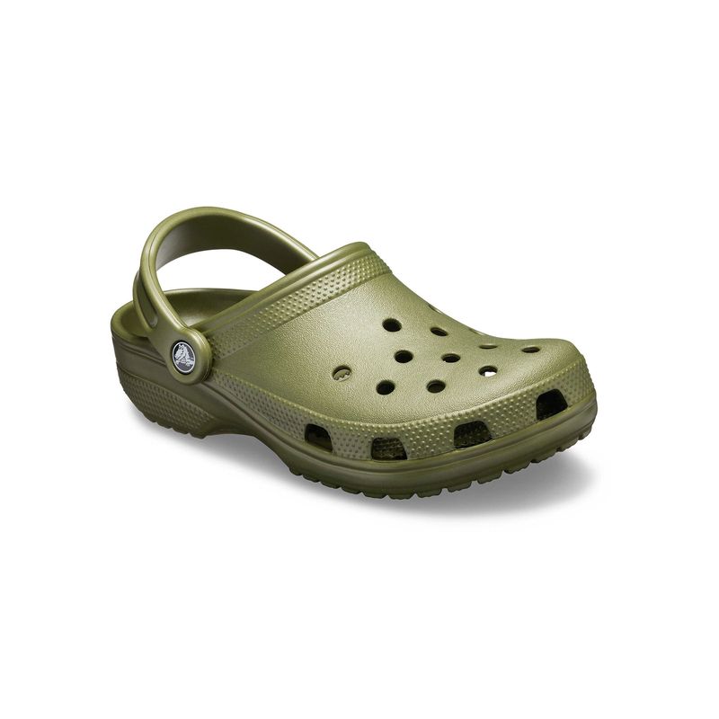 Zueco Unisex Classic Clog Verde Musgo Crocs