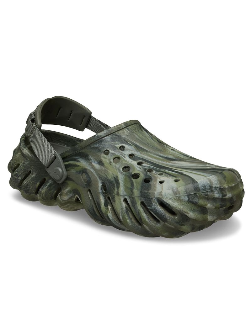 Zueco-Unisex-Echo-Marbled-Clog-Verde-Crocs