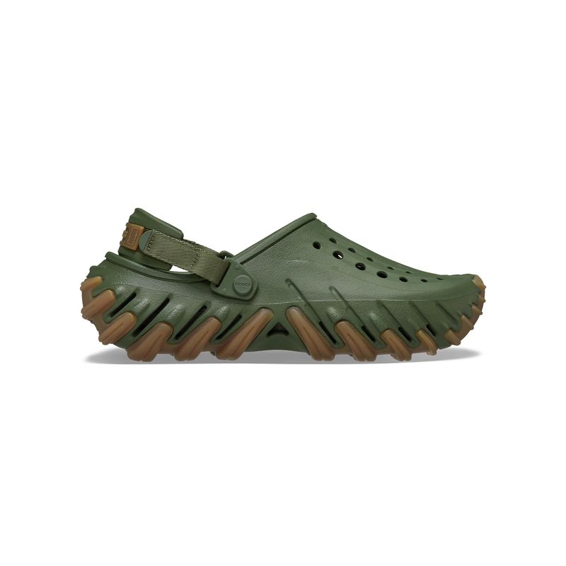 Zueco-Unisex-Echo-Gum-Ro-Clog-Verde-Crocs