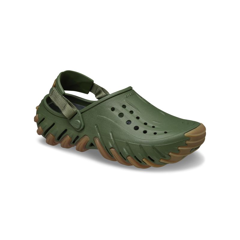 Zueco-Unisex-Echo-Gum-Ro-Clog-Verde-Crocs
