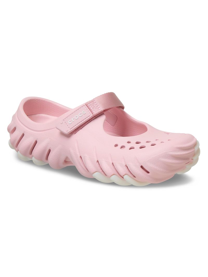 Zueco-Mujer-Echo-Mary-Jane-Clog-Rosado-Crocs