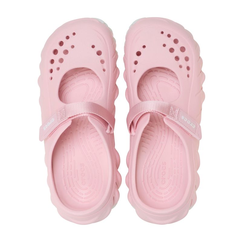 Zueco Mujer Echo Mary Jane Clog Rosado Crocs