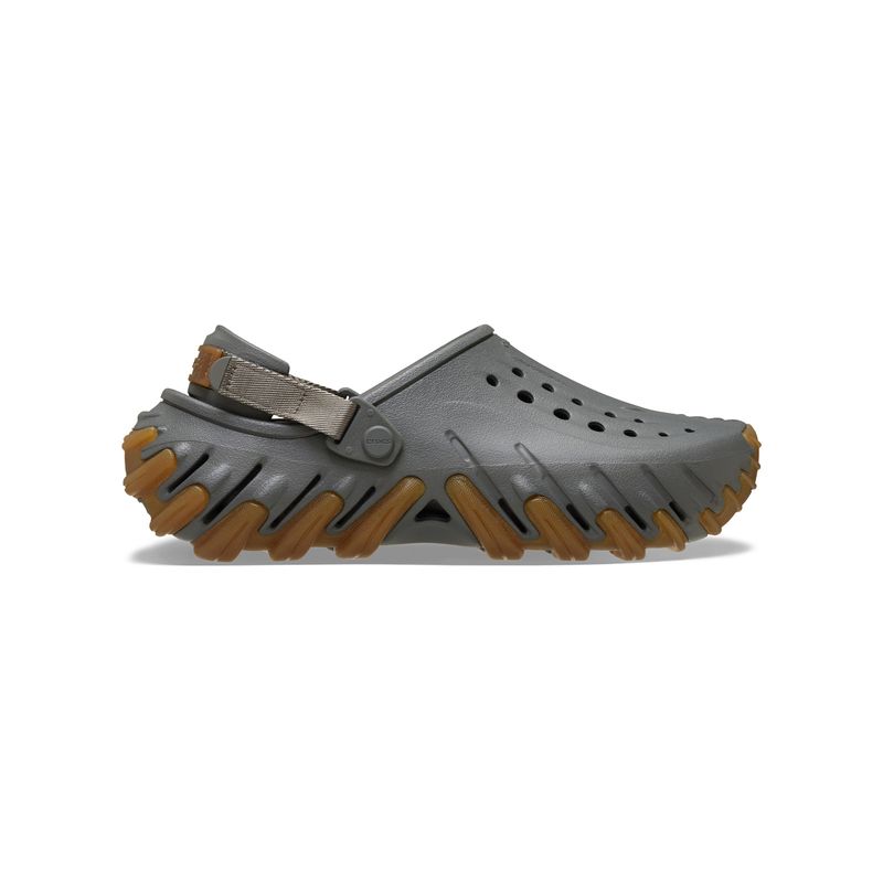 Zueco Unisex Echo Gum Ro Clog Gris Crocs