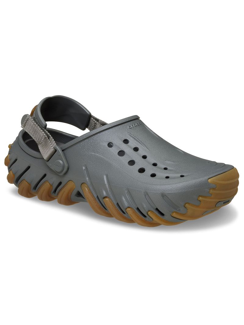 Zueco-Unisex-Echo-Gum-Ro-Clog-Gris-Crocs