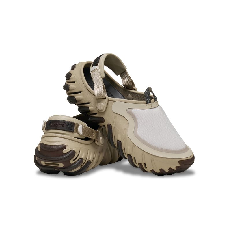 Zueco-Unisex-Echo-Ro-Ripstop-Clog-Beige-Crocs
