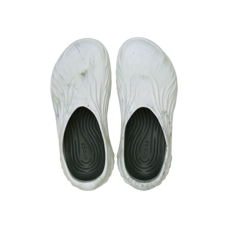 Zueco Unisex Echo Wave Tie Dye Blanco Crocs