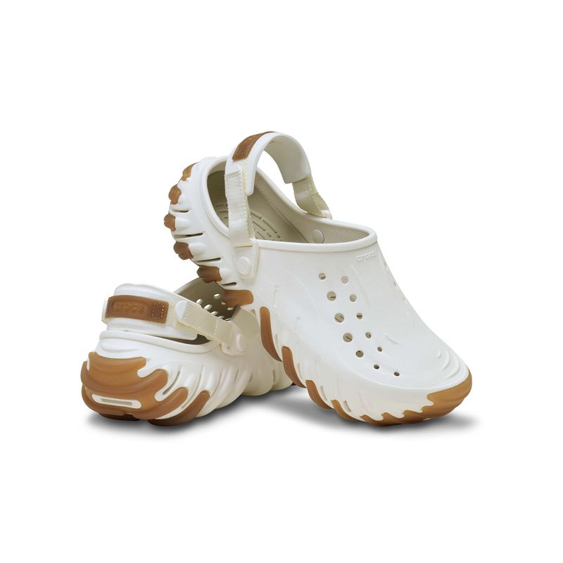 Zueco Unisex Echo Clog RO Blanco Crocs