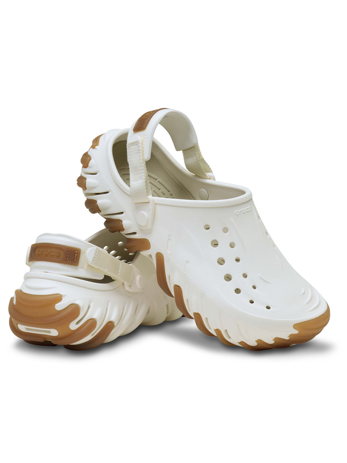 Zueco Unisex Echo Clog RO Blanco Crocs