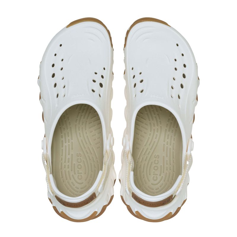 Zueco Unisex Echo Clog RO Blanco Crocs