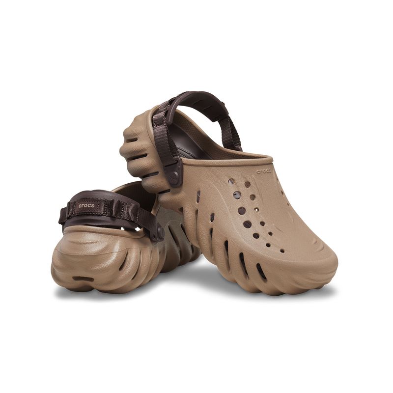 Zueco Unisex Echo Clog Café Crocs