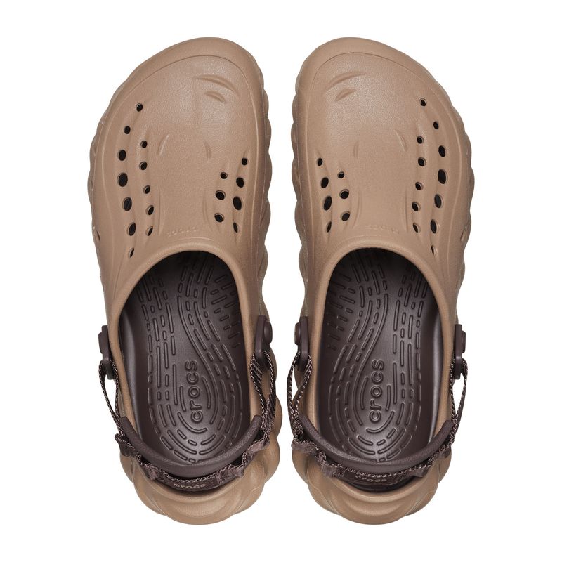 Zueco Unisex Echo Clog Café Crocs