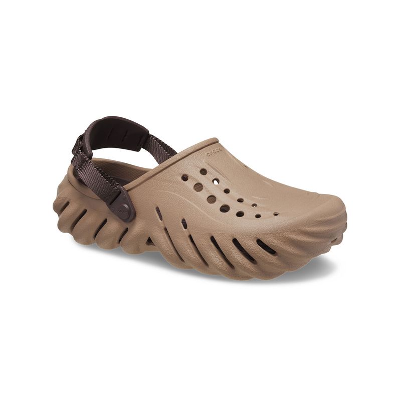 Zueco Unisex Echo Clog Café Crocs