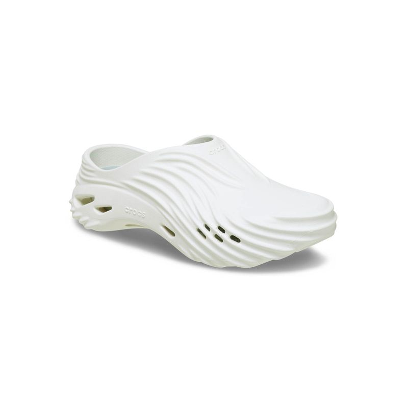 Zueco Unisex Echo Wave Blanco Papel Crocs