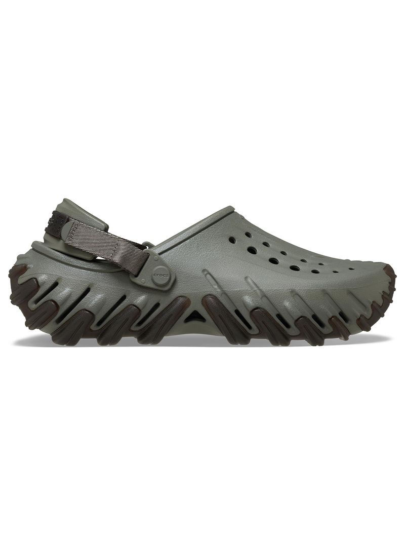 Zueco-Unisex-Echo-Gum-Ro-Clog-Gris-Oscuro-Crocs