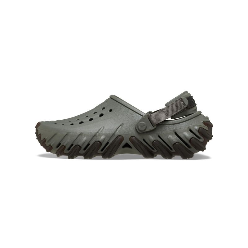 Zueco Unisex Echo Gum Ro Clog Gris Oscuro Crocs