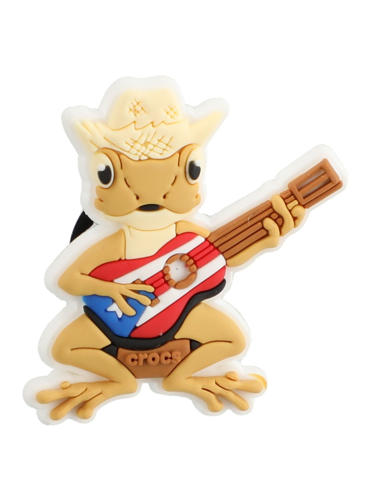 Jibbitz Coqui Usando Pava Café Crocs