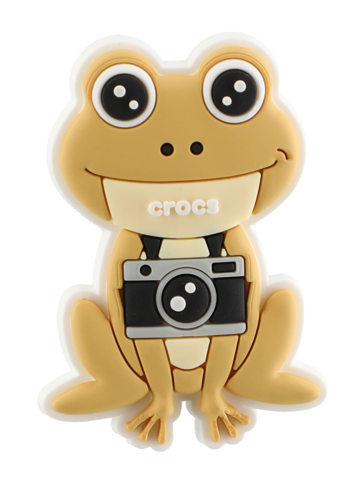 Jibbitz Coqui Con Camara Café Crocs