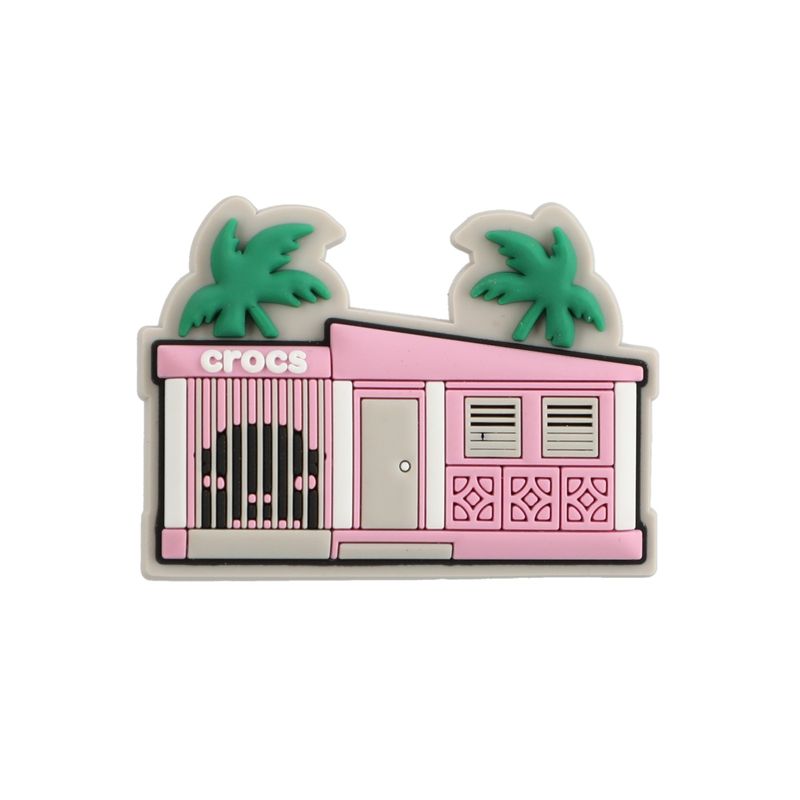 Jibbitz Casita Puerto Rico Blanco Crocs