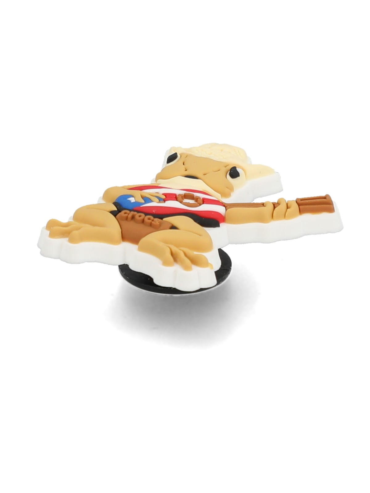 Jibbitz Coqui Usando Pava Café Crocs