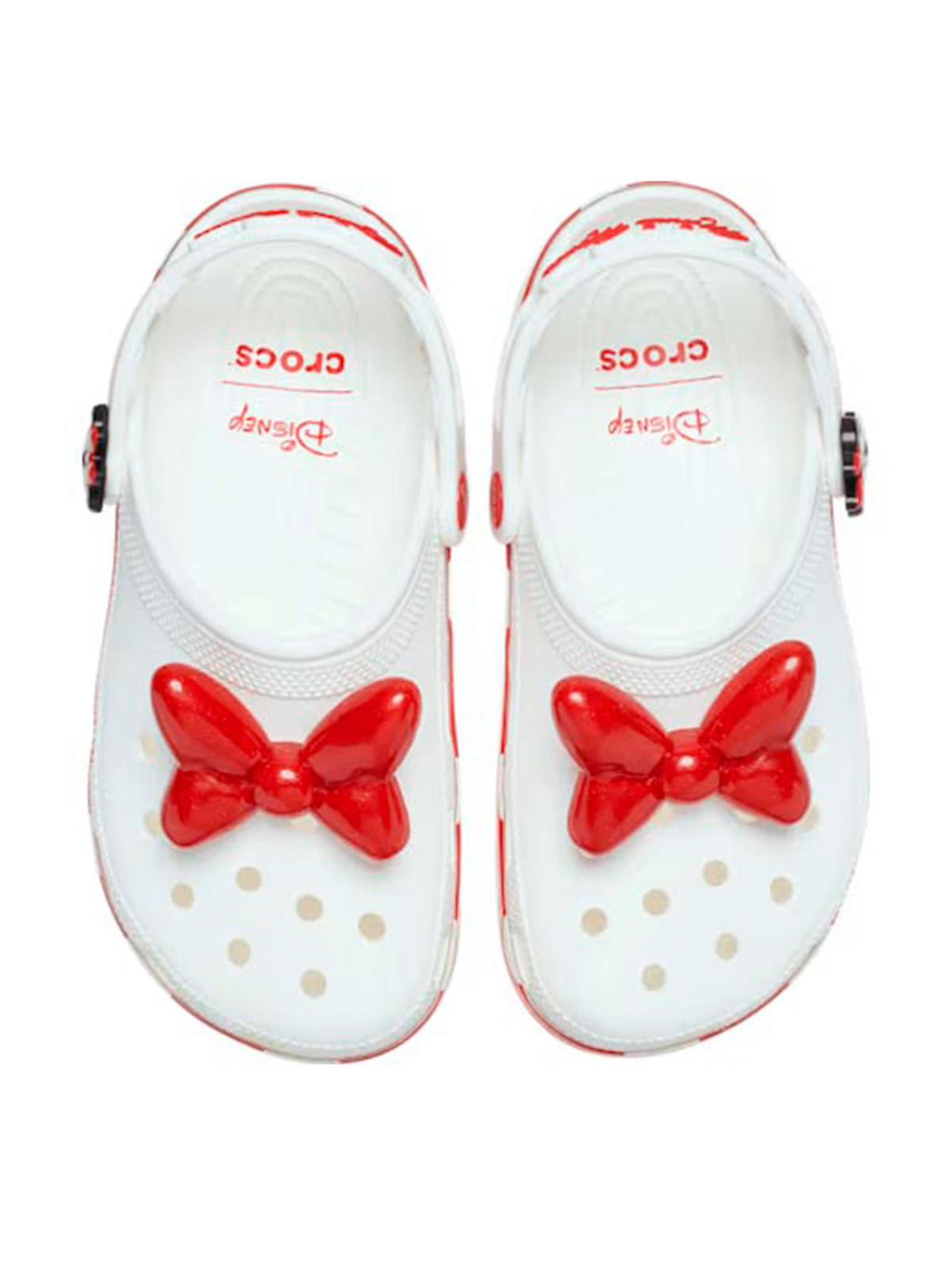 Zueco Unisex Minnie Mouse Clog Blanco Crocs