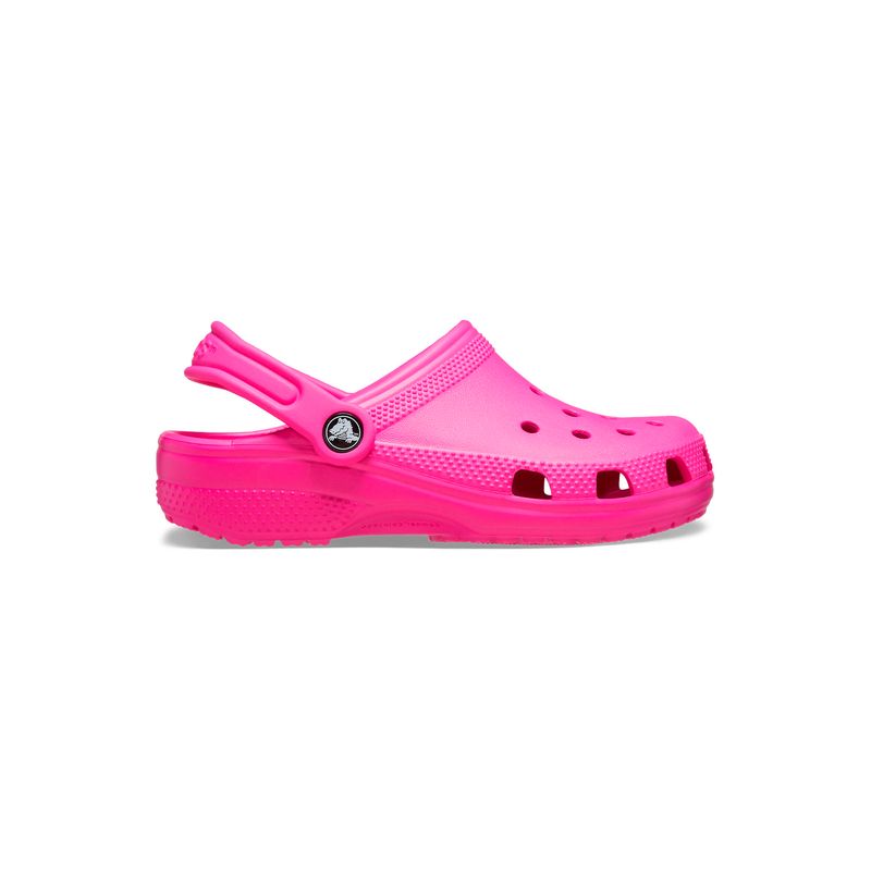 Zueco Niños Grandes Classic Clog Rosa Crocs