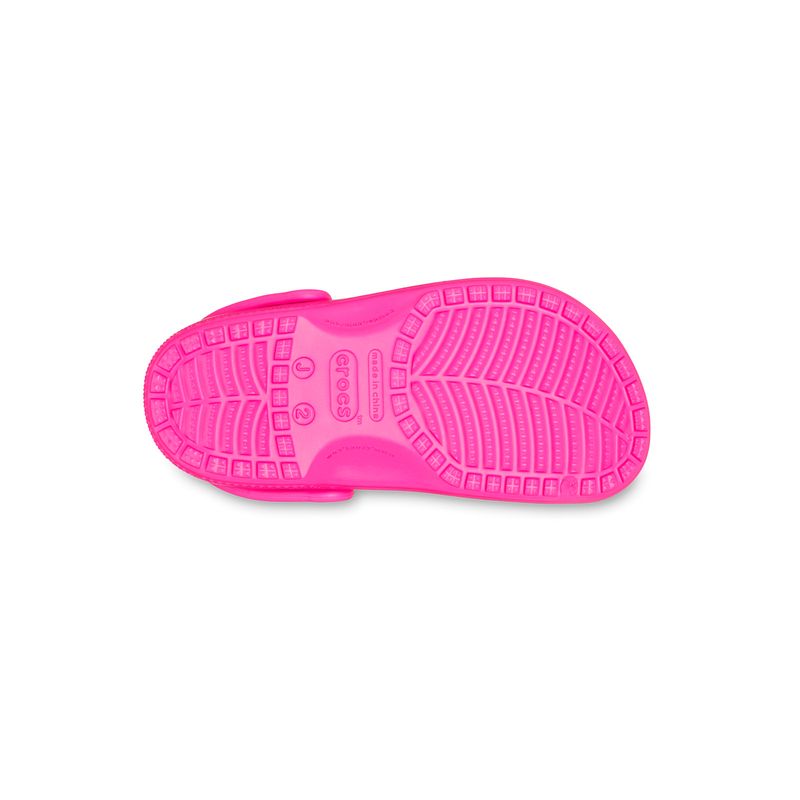 Zueco Niños Grandes Classic Clog Rosa Crocs