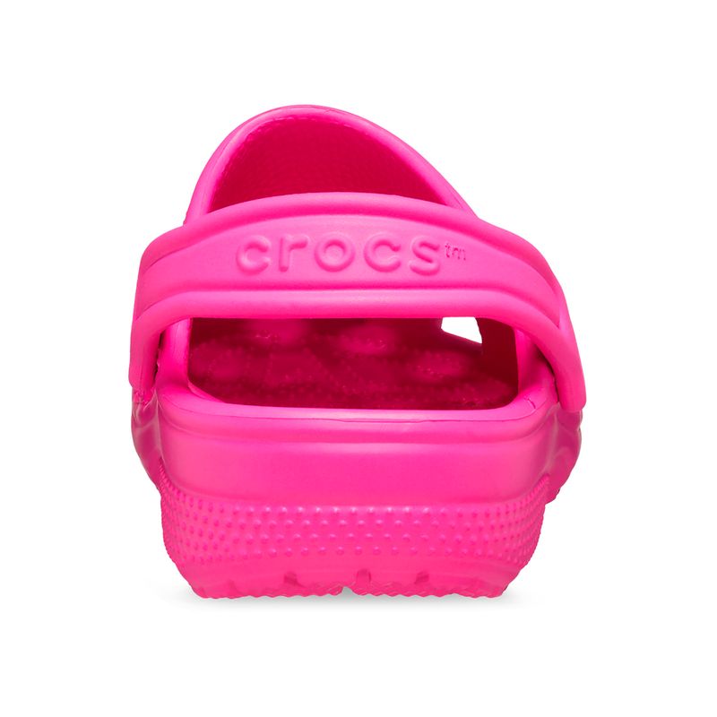Zueco Niños Grandes Classic Clog Rosa Crocs