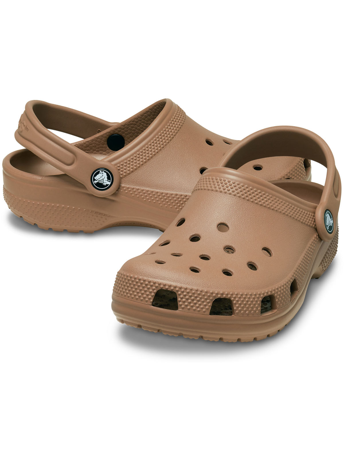 Zueco Niños Grandes Classic Clog K Café Crocs