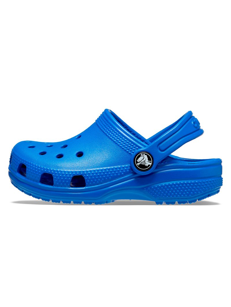 Zueco-Niños-Pequeños-Classic-Clog-T-Azul-Crocs