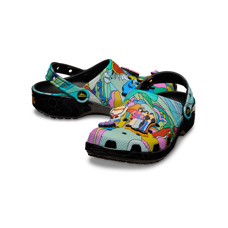 Zueco Unisex The Beatles Multicolor Crocs