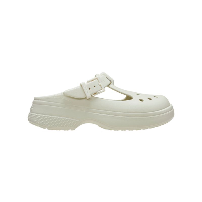 Zueco Mary Jane Unisex Classic Clog Blanco Crocs