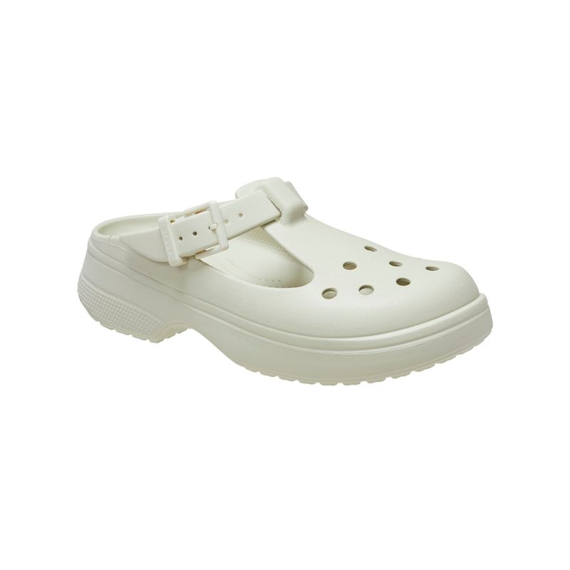 Zueco Mary Jane Unisex Classic Clog Blanco Crocs