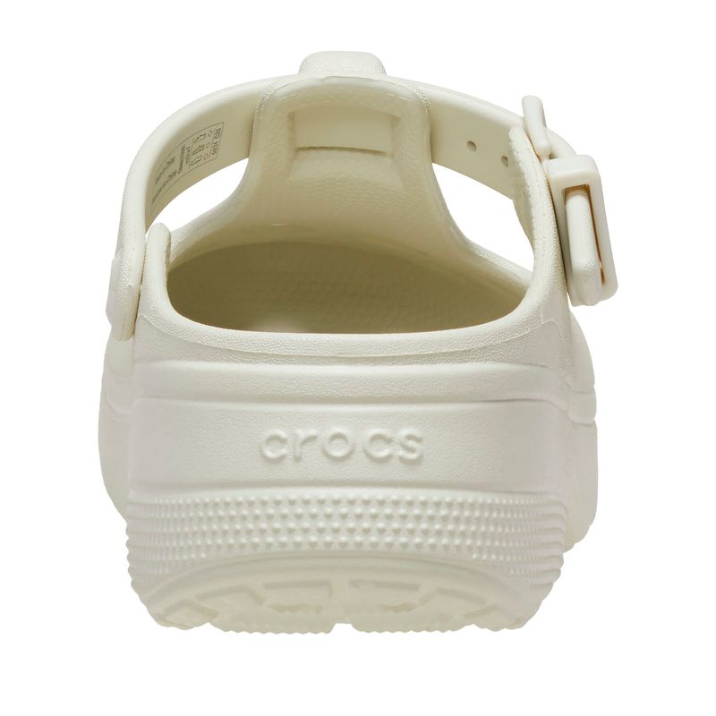 Zueco Mary Jane Unisex Classic Clog Blanco Crocs