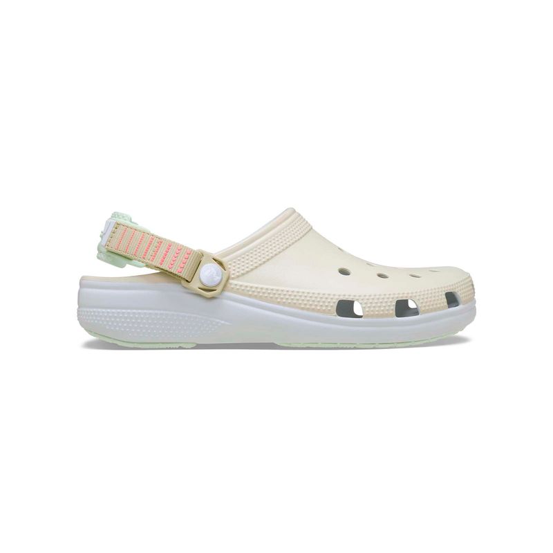 Zueco Unisex Classic Turbo Clog Blanco Crocs