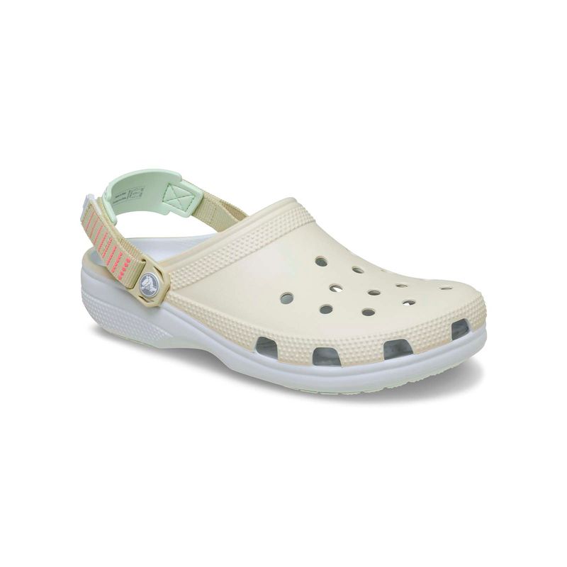 Zueco Unisex Classic Turbo Clog Blanco Crocs