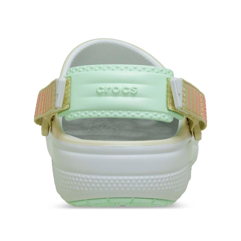 Zueco Unisex Classic Turbo Clog Blanco Crocs