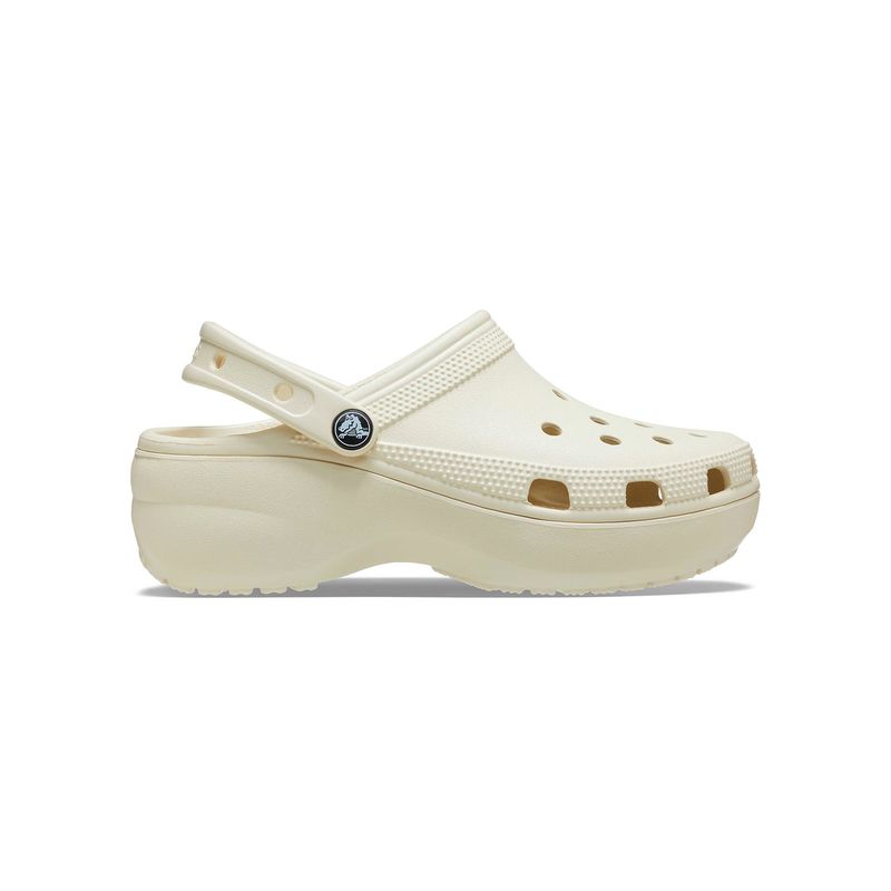 Zueco Plataforma Mujer Classic Clog W Blanco Crocs