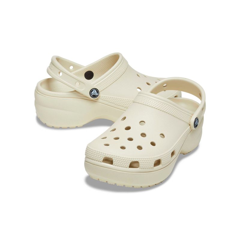 Zueco Plataforma Mujer Classic Clog W Blanco Crocs