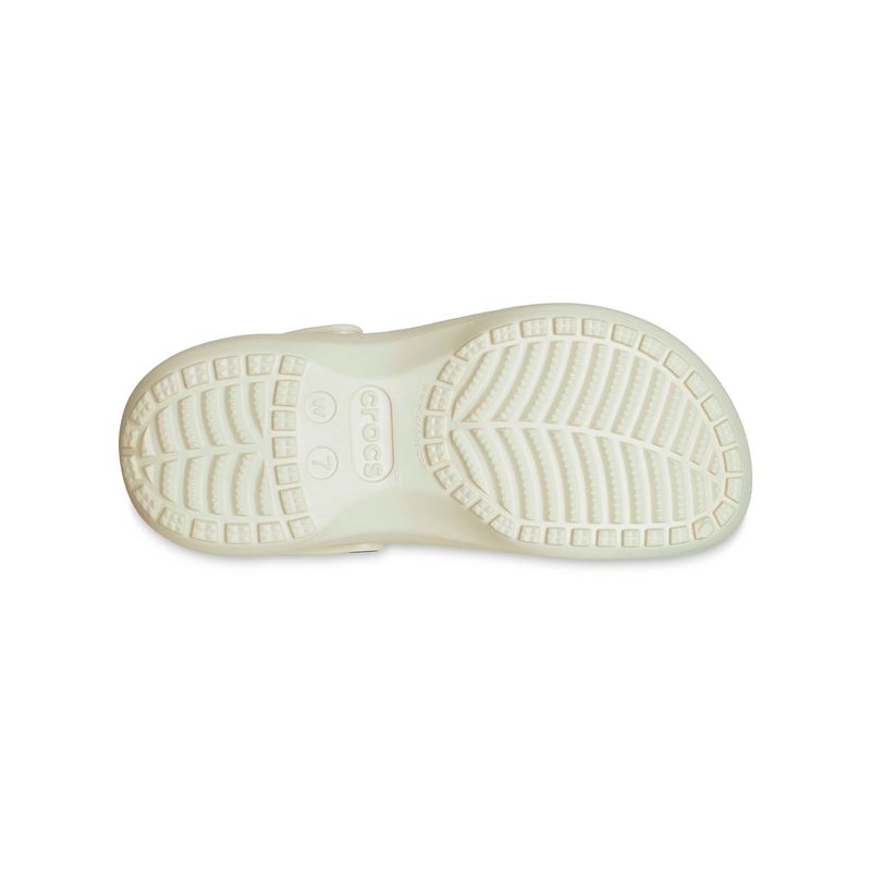 Zueco Plataforma Mujer Classic Clog W Blanco Crocs