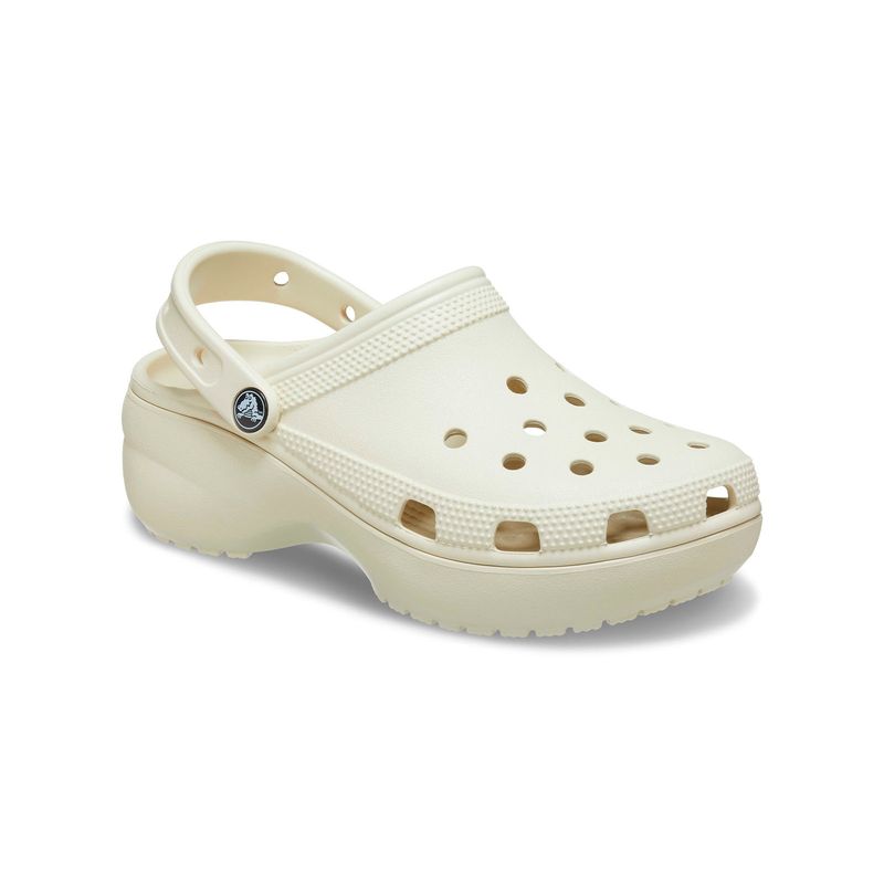 Zueco Plataforma Mujer Classic Clog W Blanco Crocs