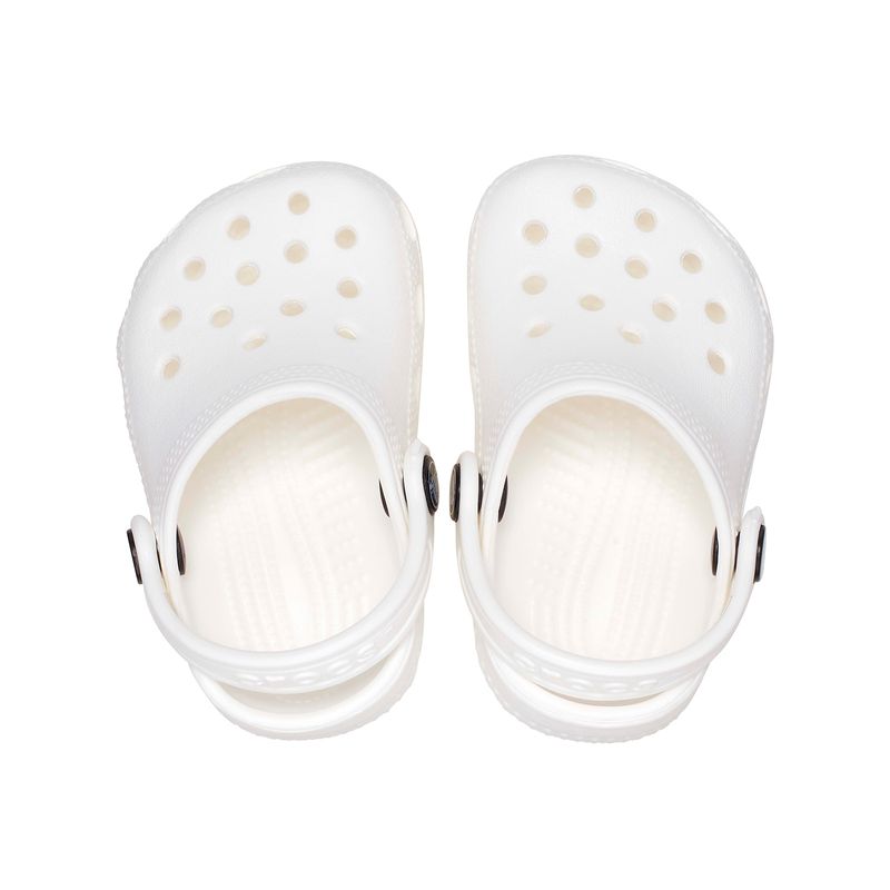 Zueco Bebés Recién Nacidos Crocs Littles Blanco Crocs