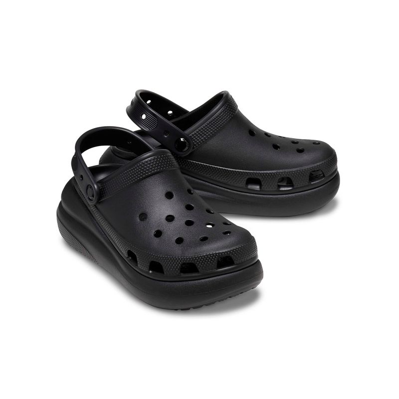 Zueco Plataforma Unisex Crush Clog Negro Crocs