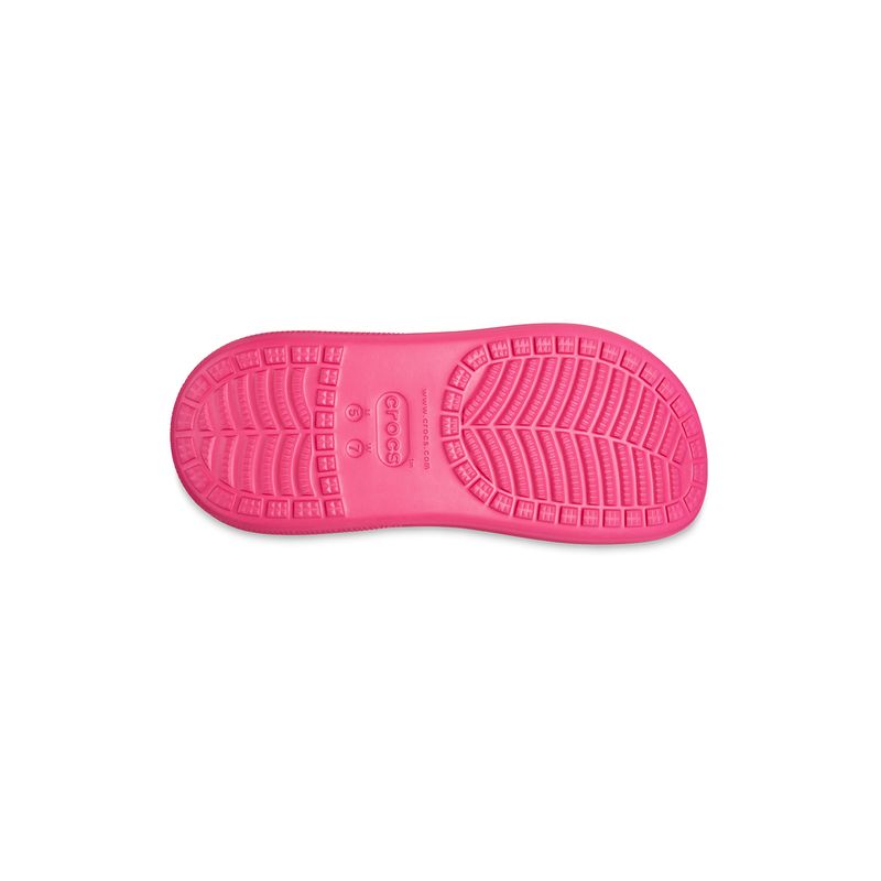 Zueco Plataforma Unisex Crush Clog Rosa Crocs