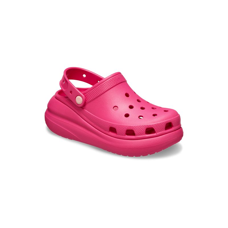 Zueco Plataforma Unisex Crush Clog Rosa Crocs
