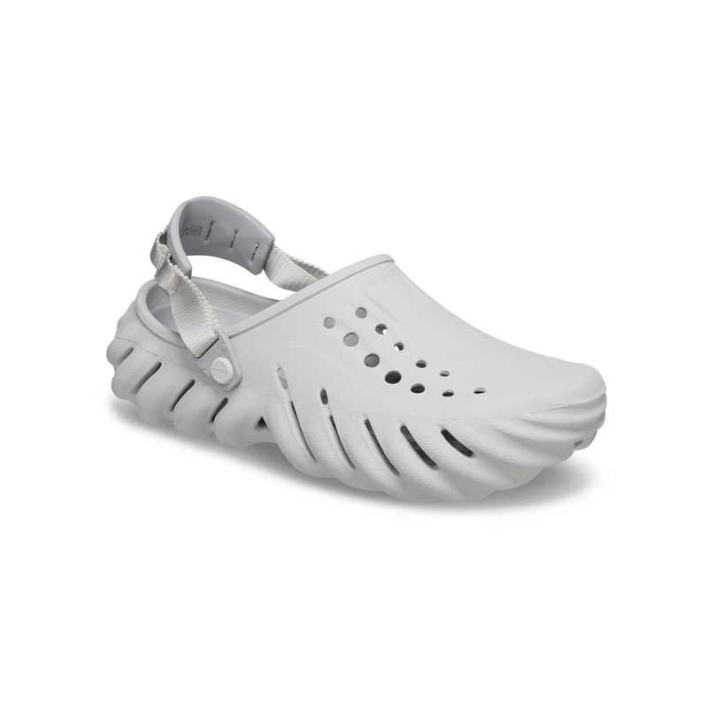 Zueco Unisex Echo Clog Gris Crocs